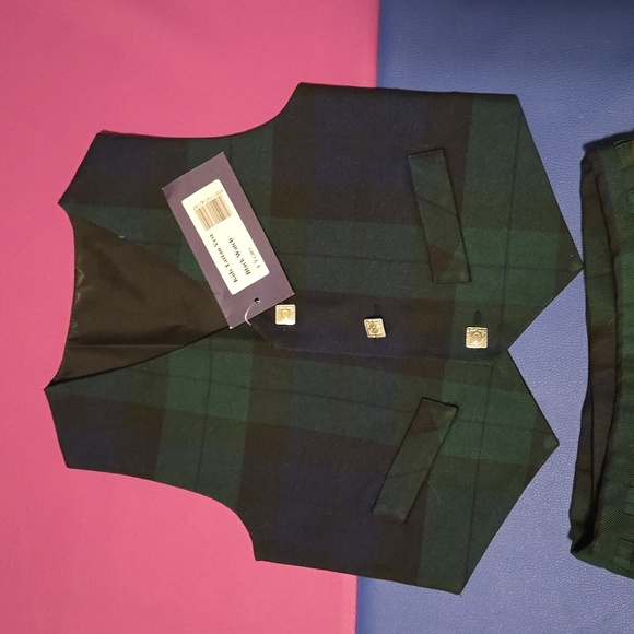 Black Watch Tartan - UK 🇬🇧 kids size 3-4 years - Picture 2 of 8